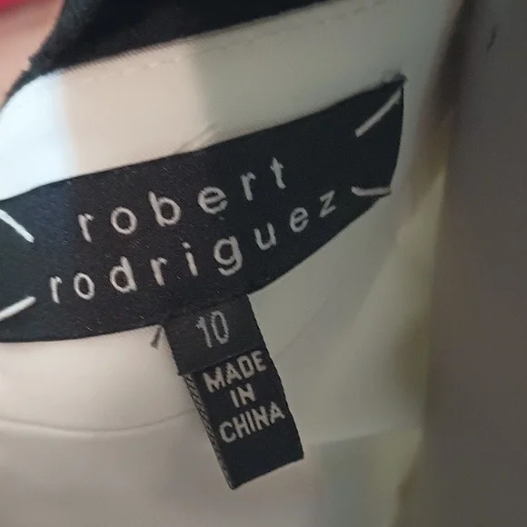 Robert Rodriguez size 10 white strappy bubble dress - Picture 6 of 6